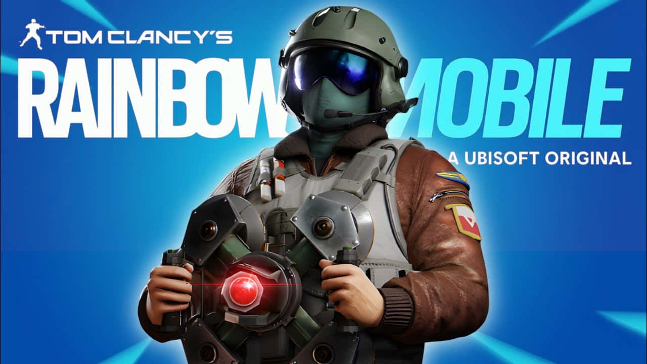 Rainbow Six Siege, Jager, glowing red weapon, HD Desktop Wallpaper