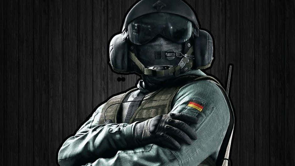 Rainbow Six Siege, Jager, tactical soldier, SD Desktop Wallpaper