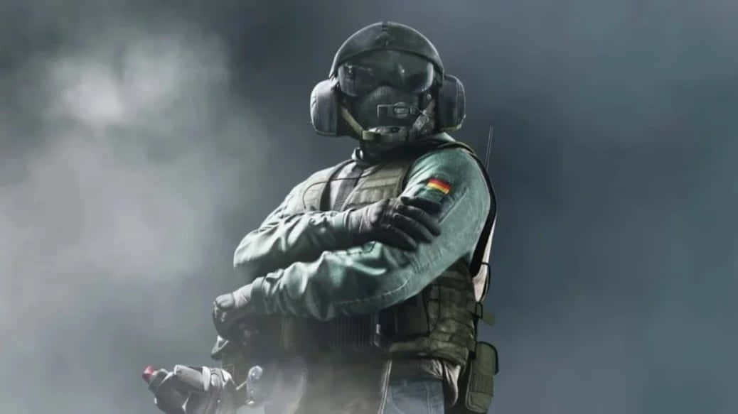 Rainbow Six Siege, Jager, tactical gear, SD Desktop Wallpaper
