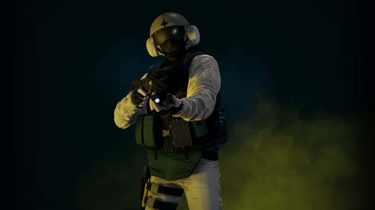 Rainbow Six Siege, Jager, tactical gear, SD Desktop Wallpaper