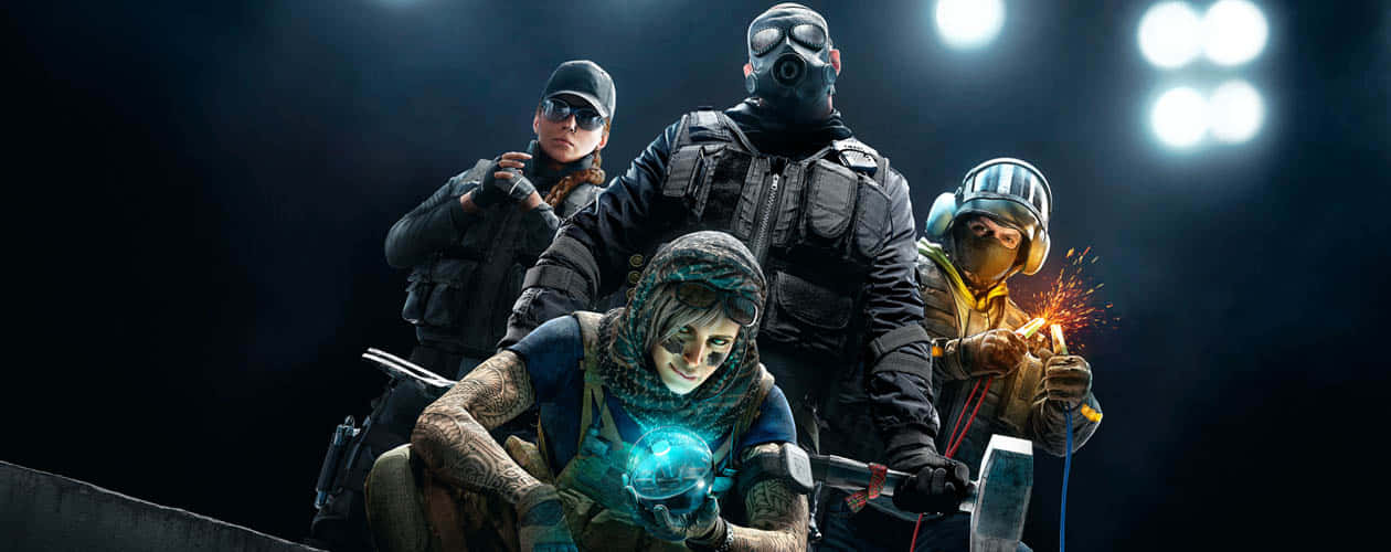 Rainbow Six Siege, Jager, tactical gear, SD Desktop Wallpaper