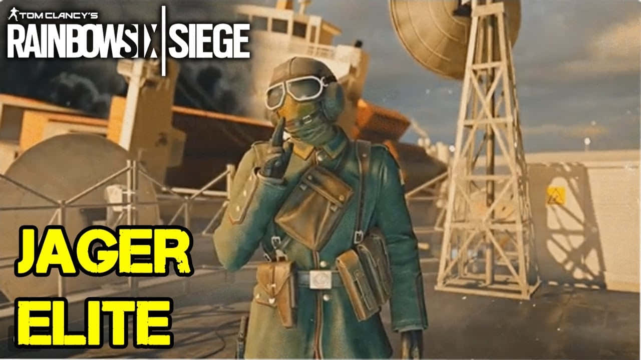 Rainbow Six Siege, Jager, green tactical gear, HD Desktop Wallpaper