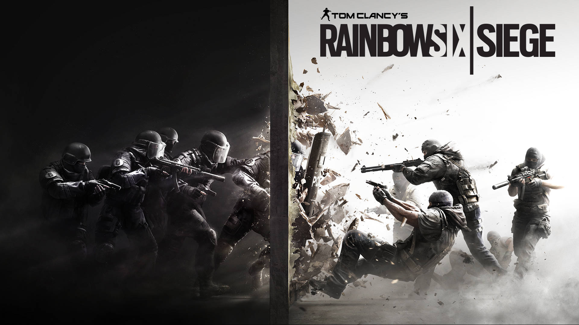 Rainbow Six Siege, Tactical soldiers, Breach a wall, Full HD Desktop Wallpaper