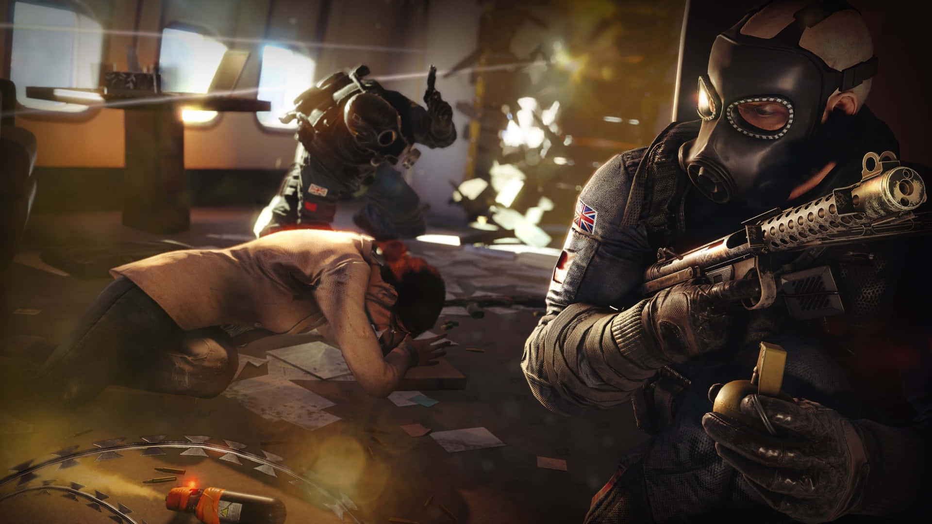Rainbow Six Siege, Lesion, masked soldier, Full HD Desktop Wallpaper