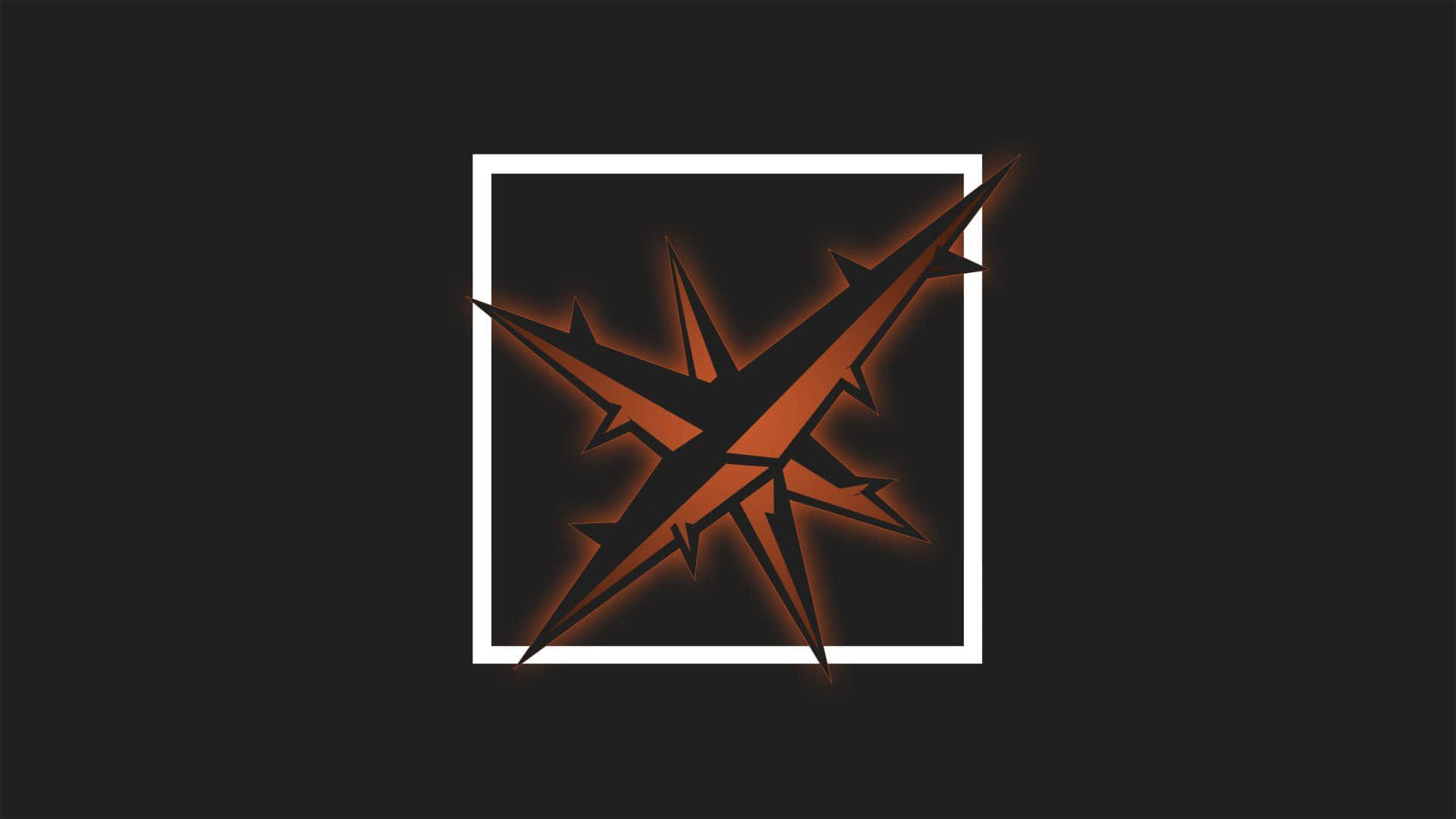 Rainbow Six Siege, Lesion, glowing orange stylized starburst logo, Full HD Desktop Wallpaper