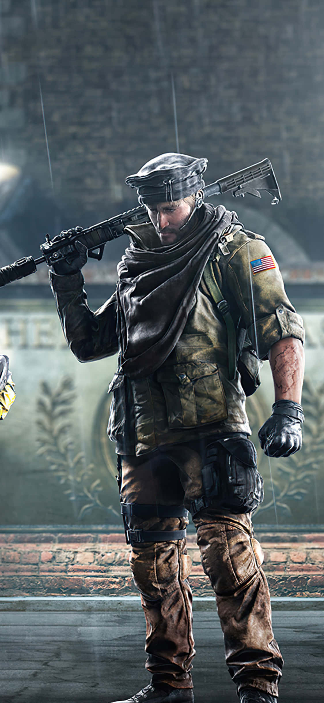 Rainbow Six Siege, Maverick, rain-soaked soldier, Full HD Phone Wallpaper