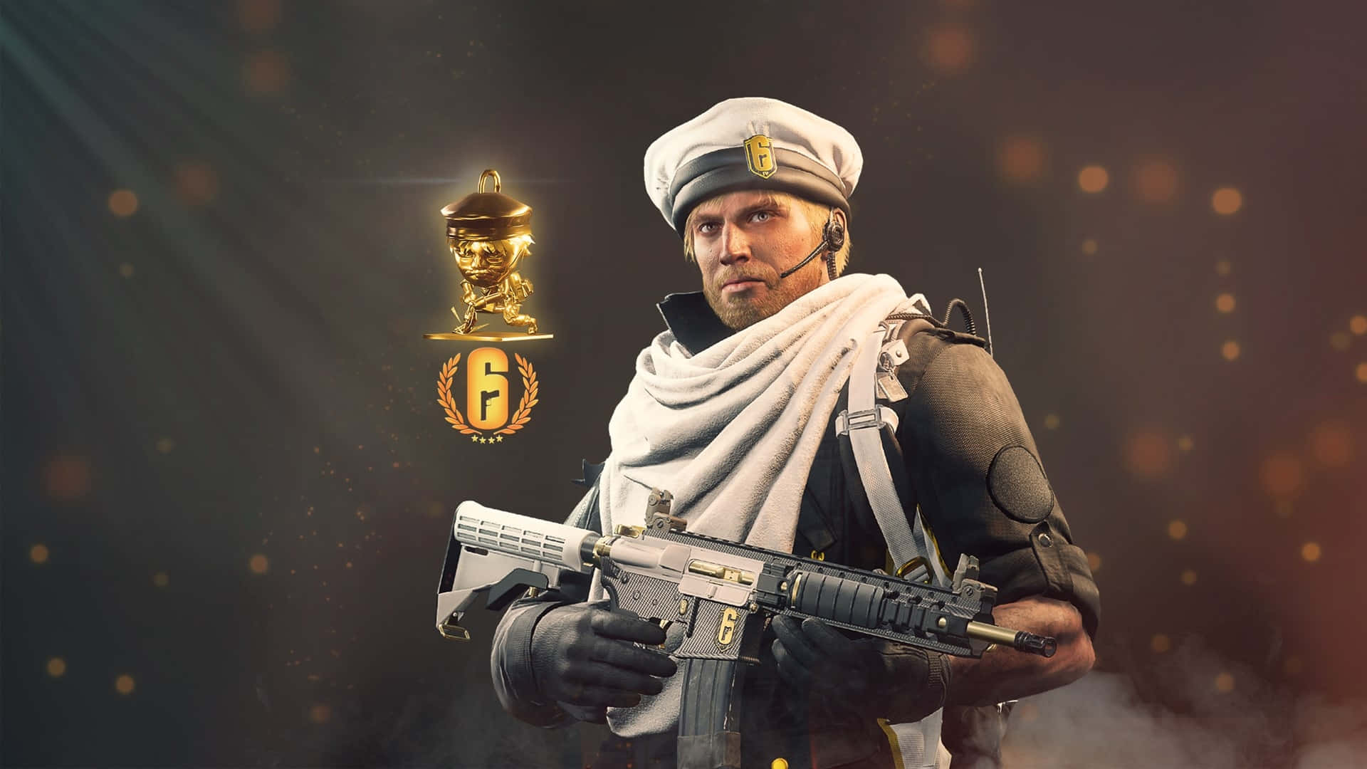 Rainbow Six Siege, Maverick, white cap, Full HD Desktop Wallpaper