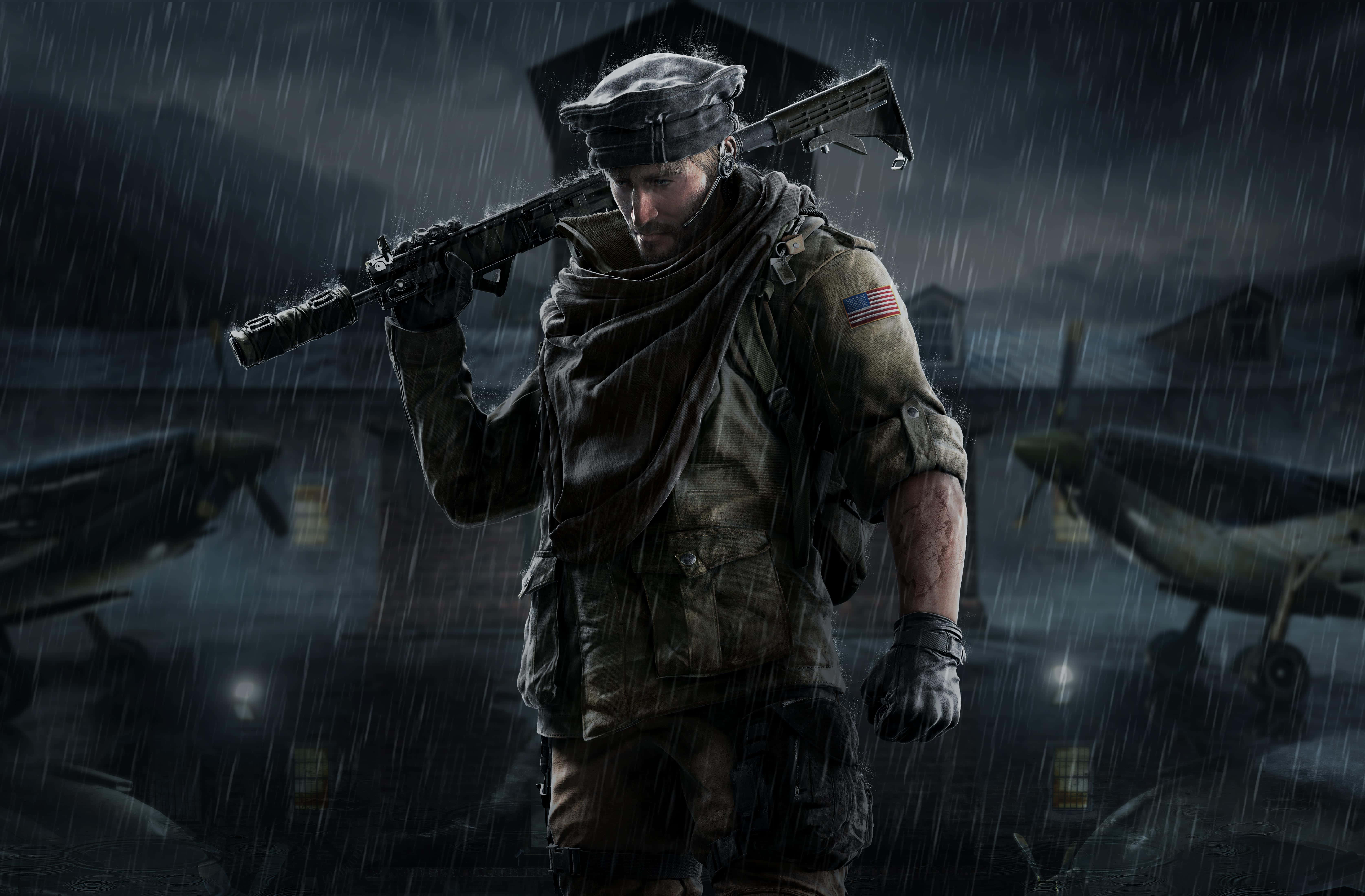 Rainbow Six Siege, Maverick, gloomy wartime airfield, 5K Desktop Wallpaper