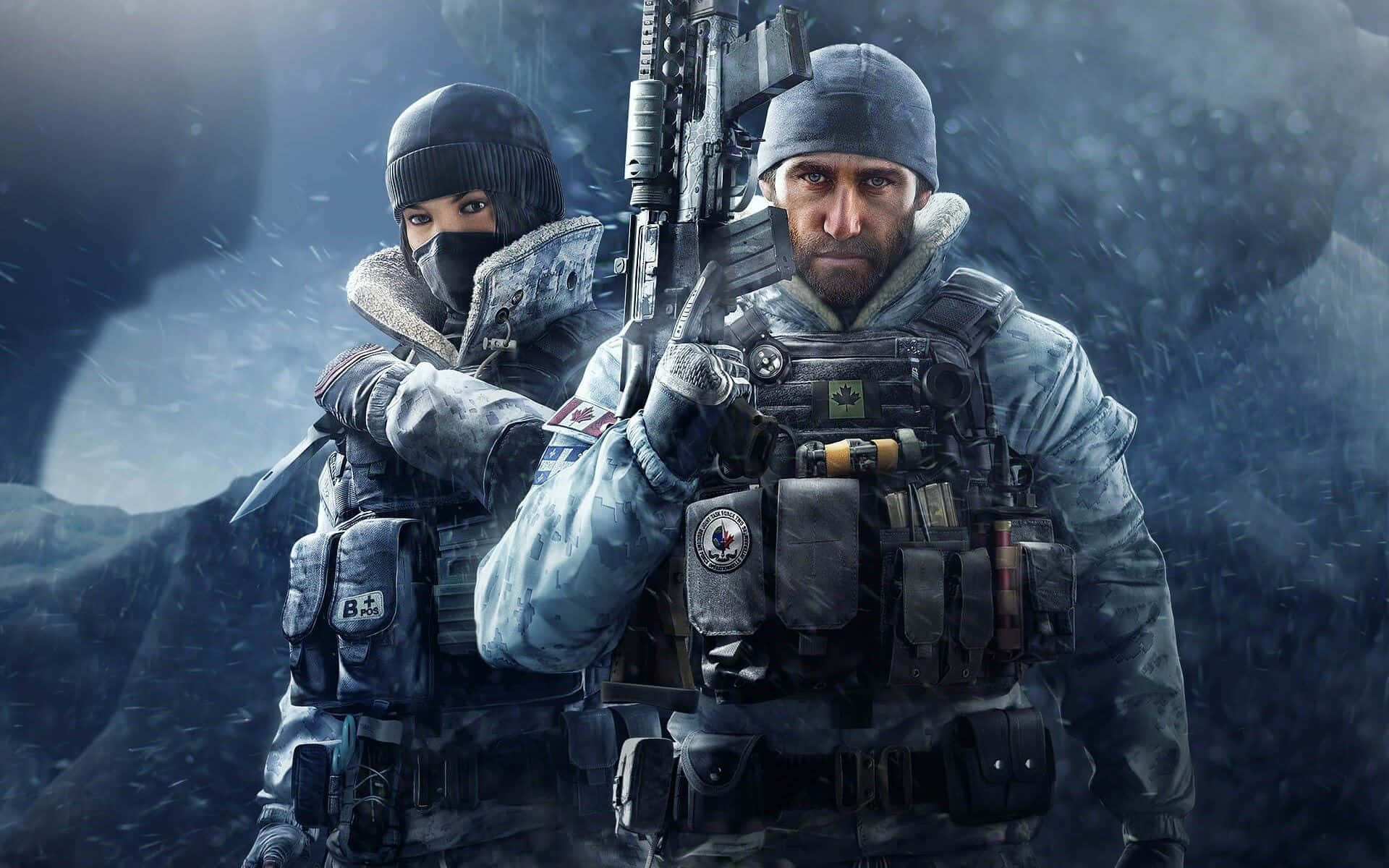 Rainbow Six Siege, operators, winter gear, Full HD Desktop Wallpaper