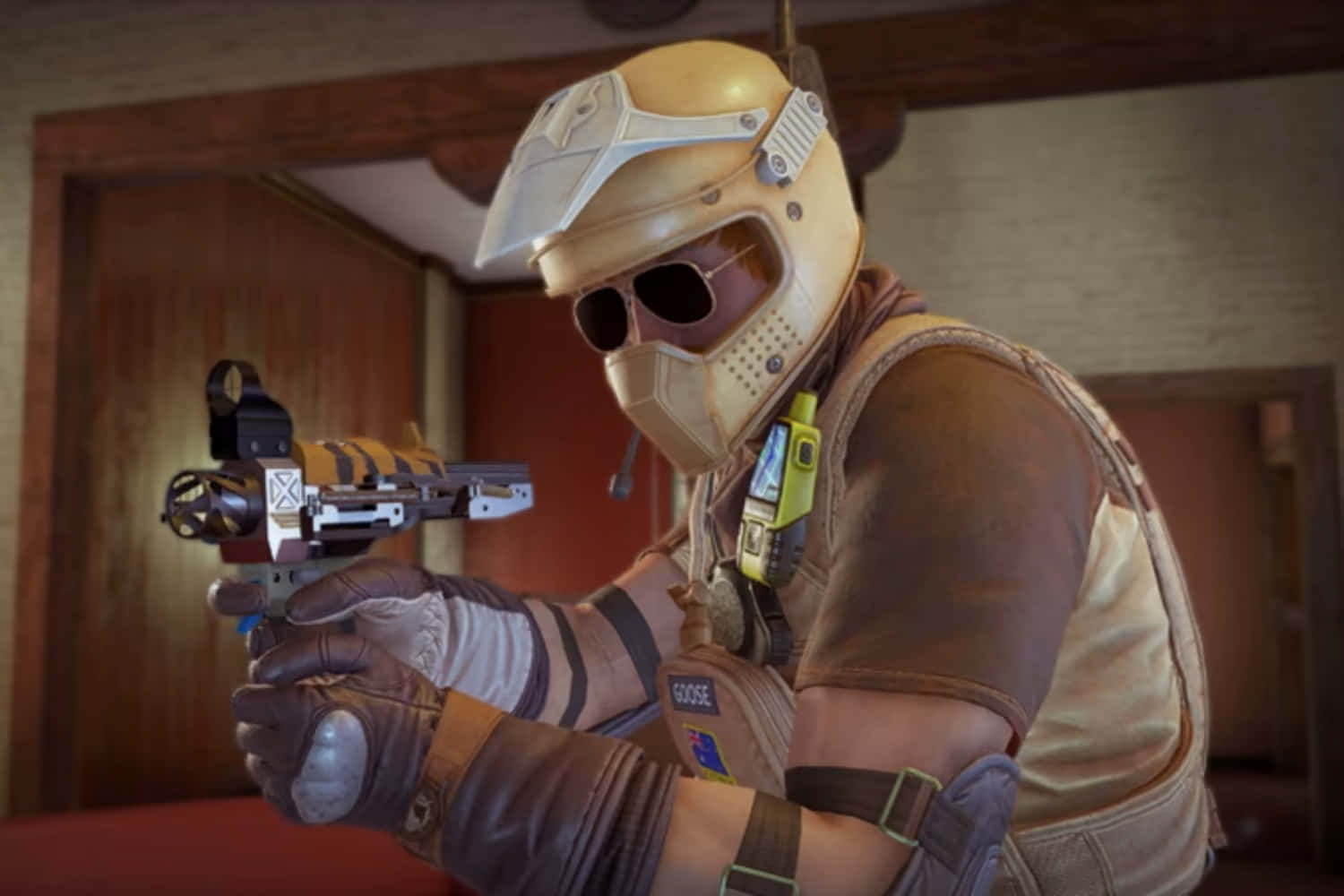 Rainbow Six Siege, Mozzie, drone-catching launcher, HD Desktop Wallpaper