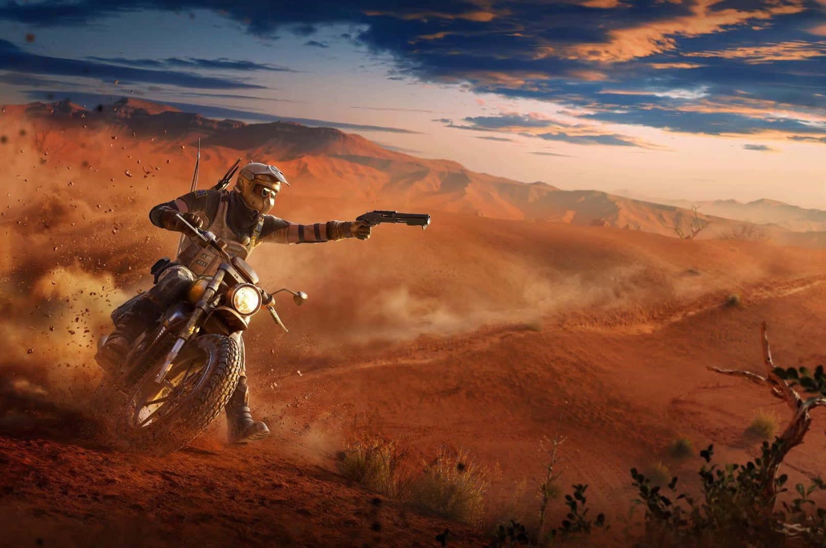 Rainbow Six Siege, Mozzie, dirt bike, HD Desktop Wallpaper
