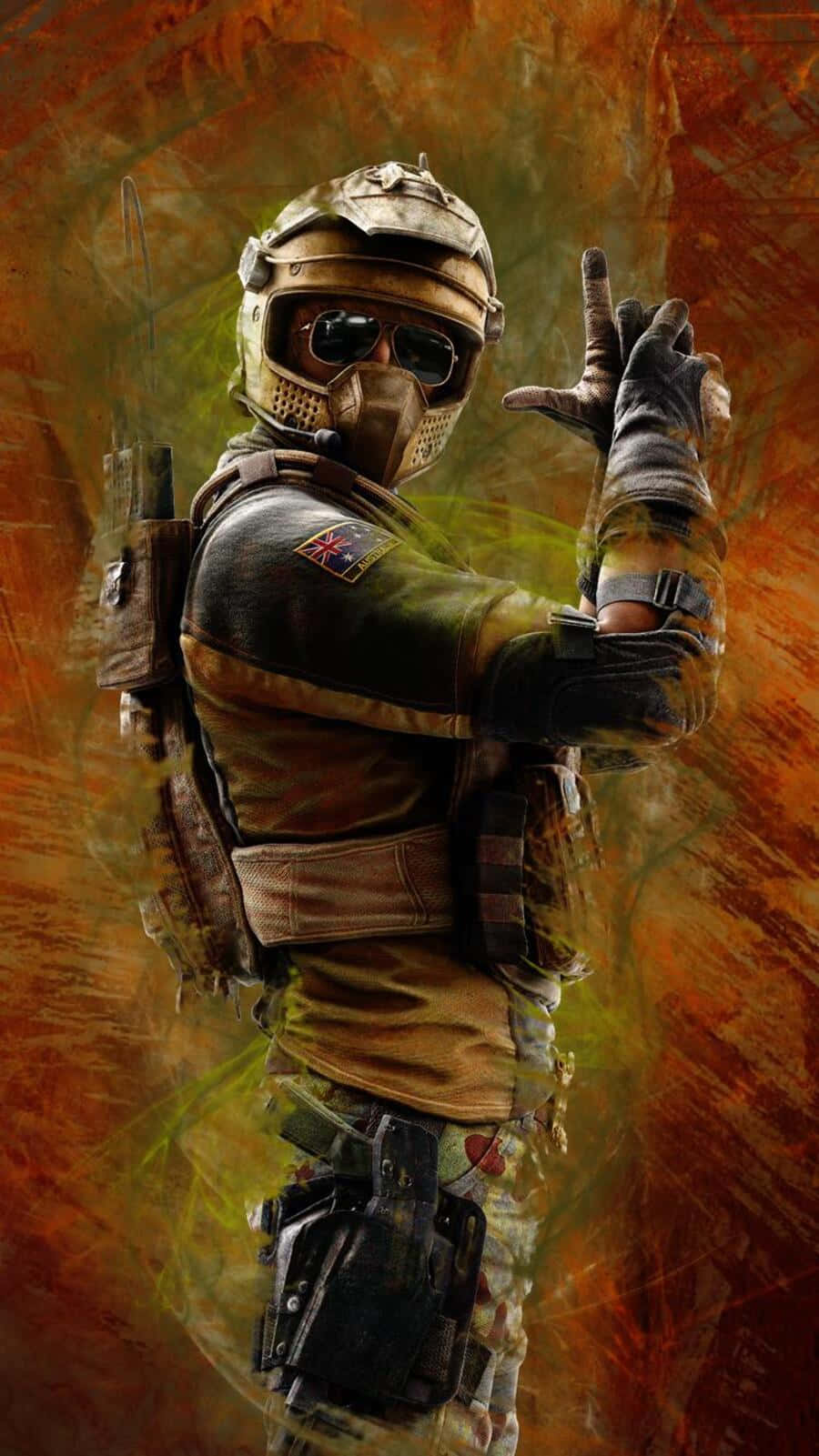 Rainbow Six Siege, Mozzie, tactical gear, HD Phone Wallpaper