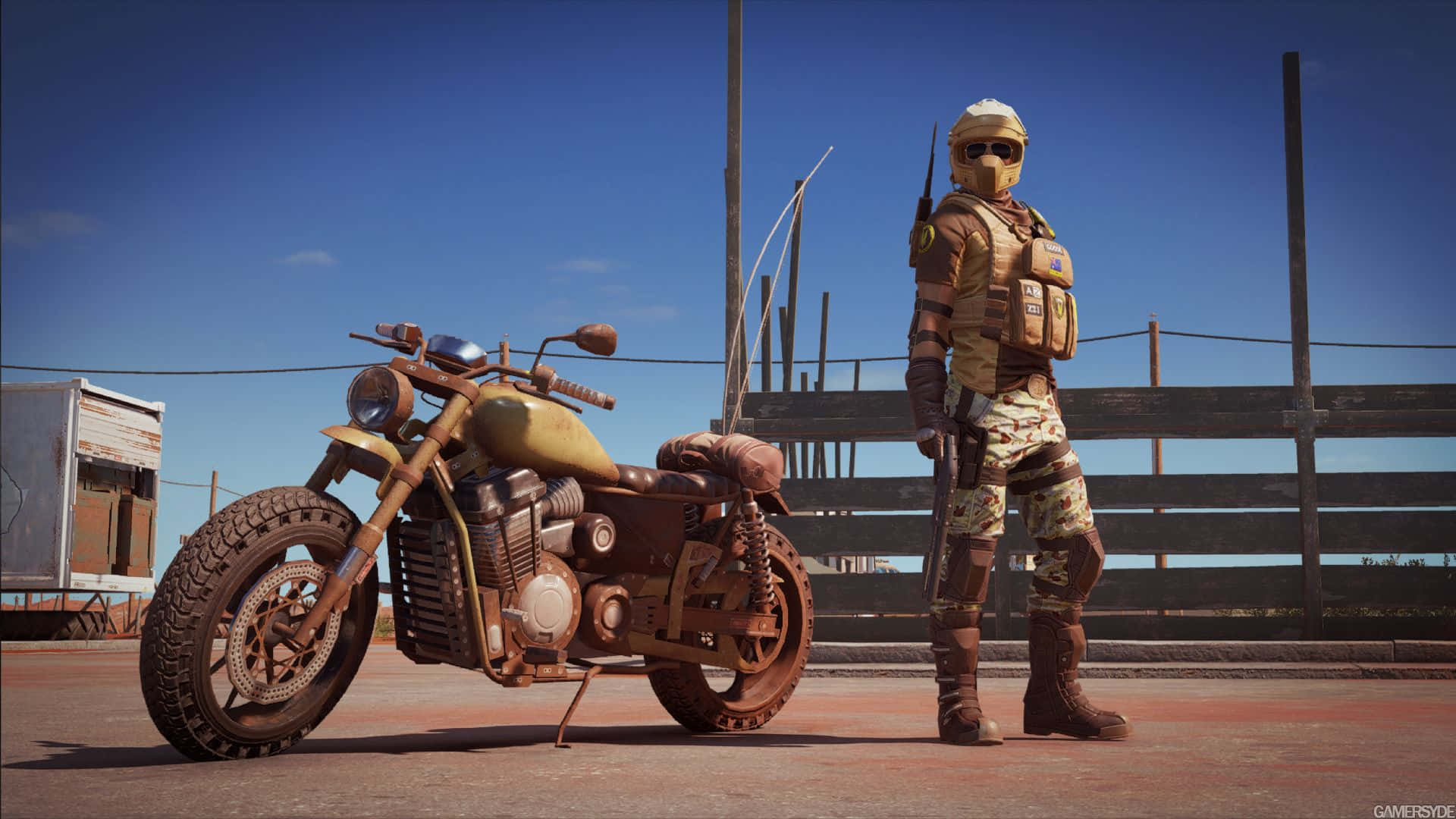 Rainbow Six Siege, Mozzie, desert, Full HD Desktop Wallpaper