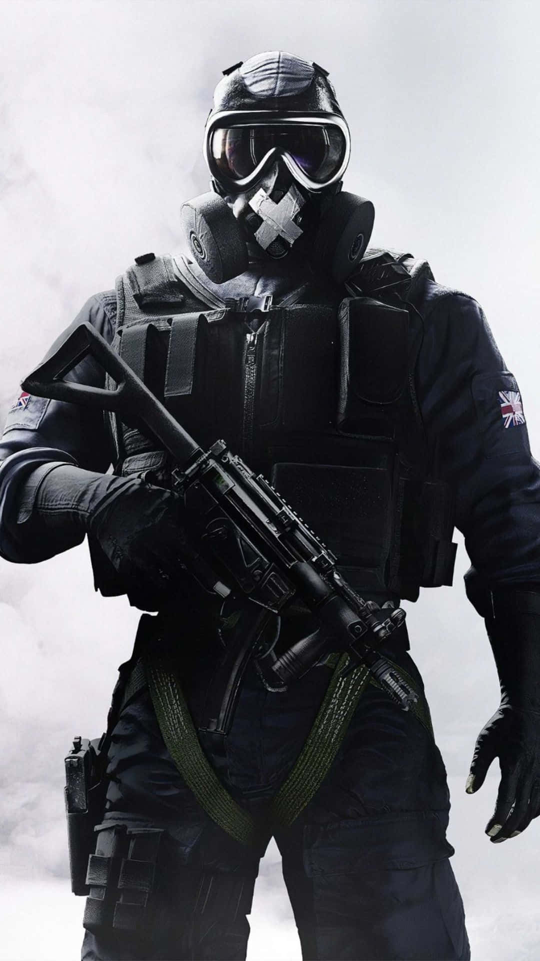 Rainbow Six Siege Operators, tactical gear, gas mask, Full HD Phone Wallpaper