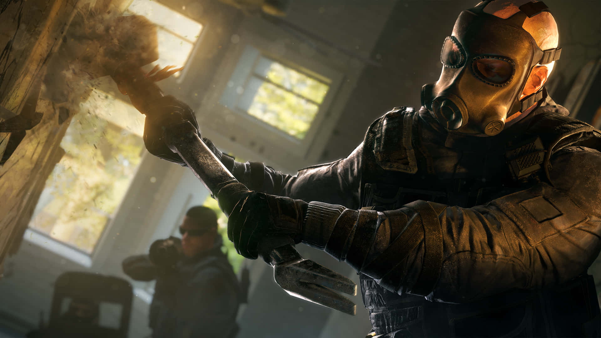 Rainbow Six Siege Operators, tactical gear, sledgehammer, Full HD Desktop Wallpaper