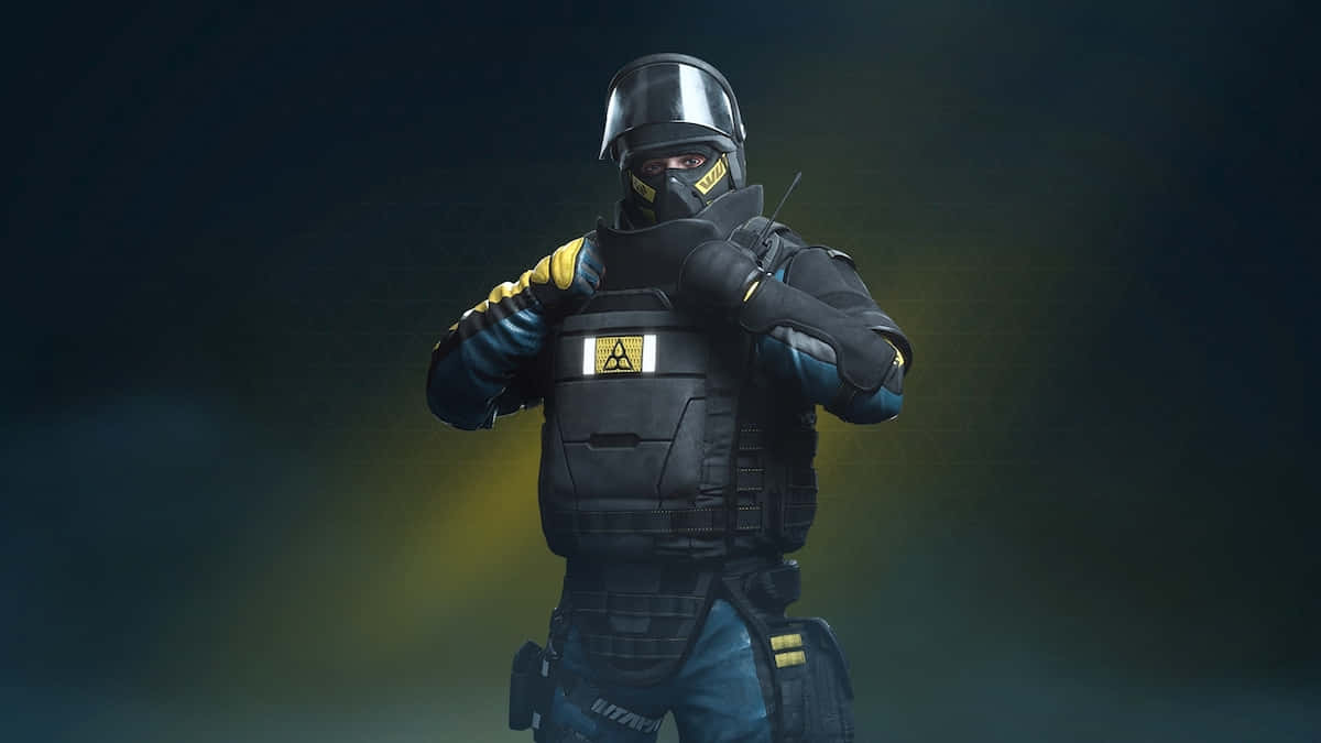 Rainbow Six Siege, Rook, black gear, SD Desktop Wallpaper