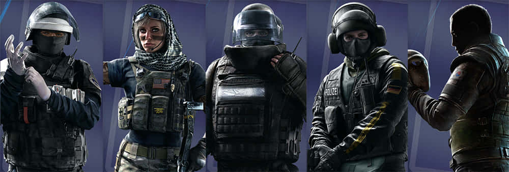 Rainbow Six Siege, Rook, armor plates, SD Desktop Wallpaper