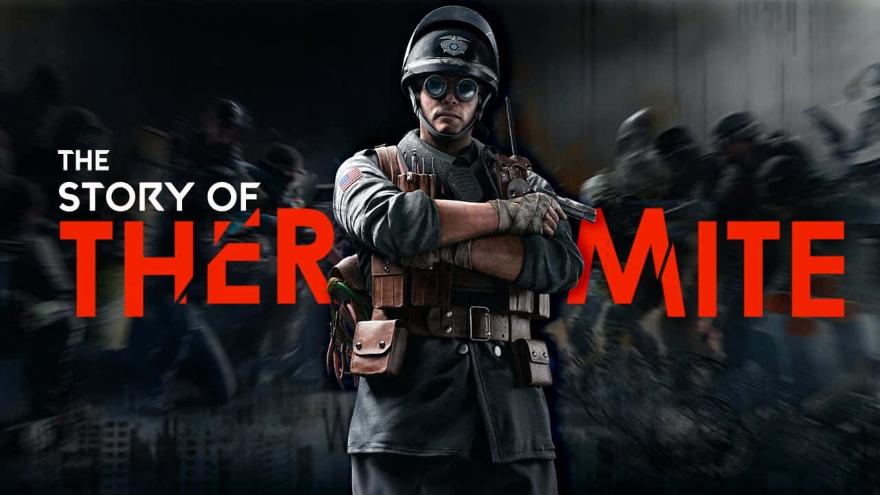 Rainbow Six Siege, Thermite, helmet, HD Desktop Wallpaper