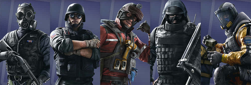 Rainbow Six Siege, Thermite, tactical soldiers, SD Desktop Wallpaper