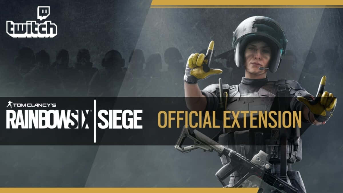 Twitch, Rainbow Six Siege, female operator, SD Desktop Wallpaper
