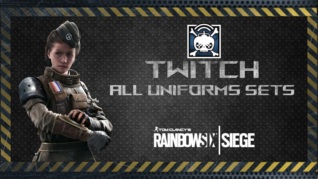 Twitch, Rainbow Six Siege, female soldier, HD Desktop Wallpaper