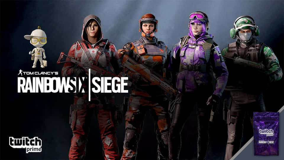 Rainbow Six Siege, Twitch, operator, SD Desktop Wallpaper
