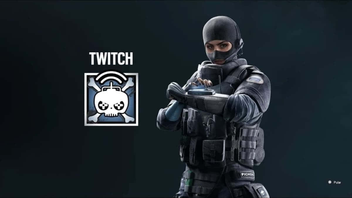 Rainbow Six Siege, Twitch, black gear, SD Desktop Wallpaper