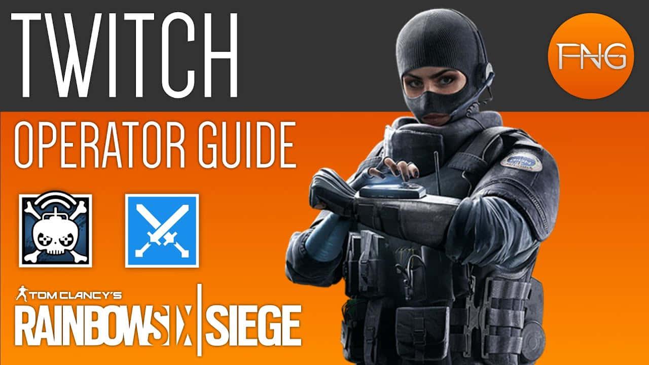 Rainbow Six Siege, Twitch, black gear, HD Desktop Wallpaper