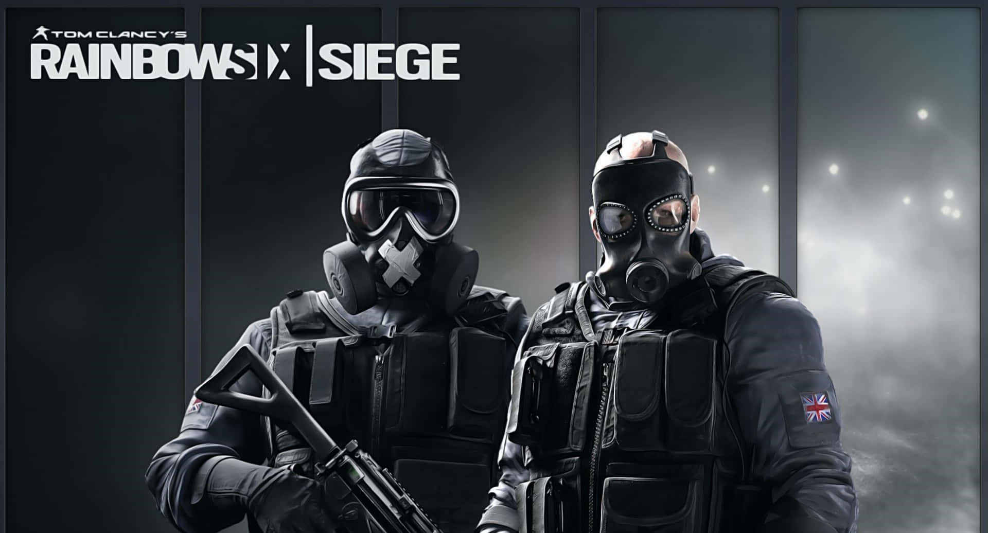 Rainbow Six Siege, PC, gas masks, Full HD Desktop Wallpaper