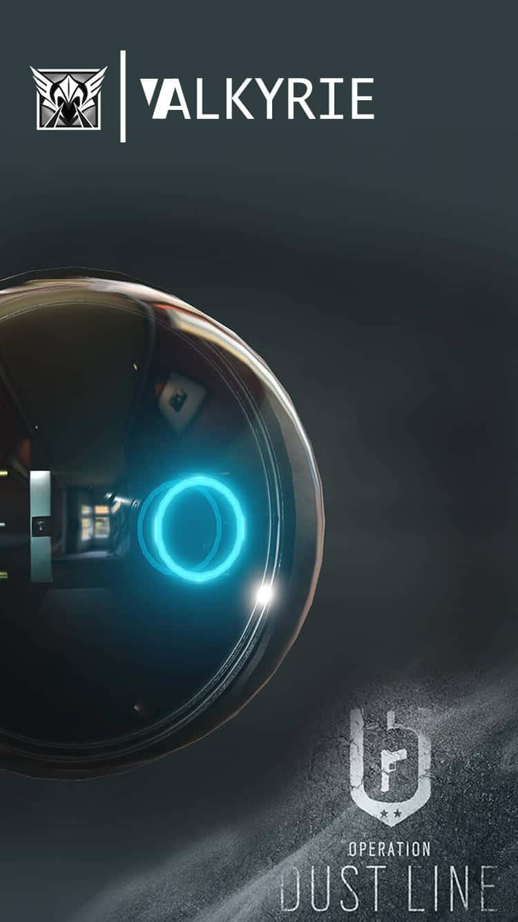 Rainbow Six Siege, Valkyrie, glowing blue ring, HD Phone Wallpaper