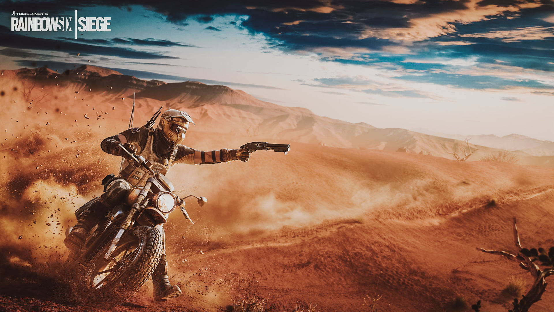 Rainbow Six Siege, desert warfare, masked operator, Full HD Desktop Wallpaper
