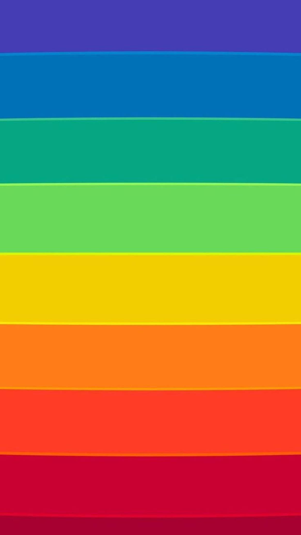 rainbow, LGBT, horizontal rainbow stripes, Full HD Phone Wallpaper