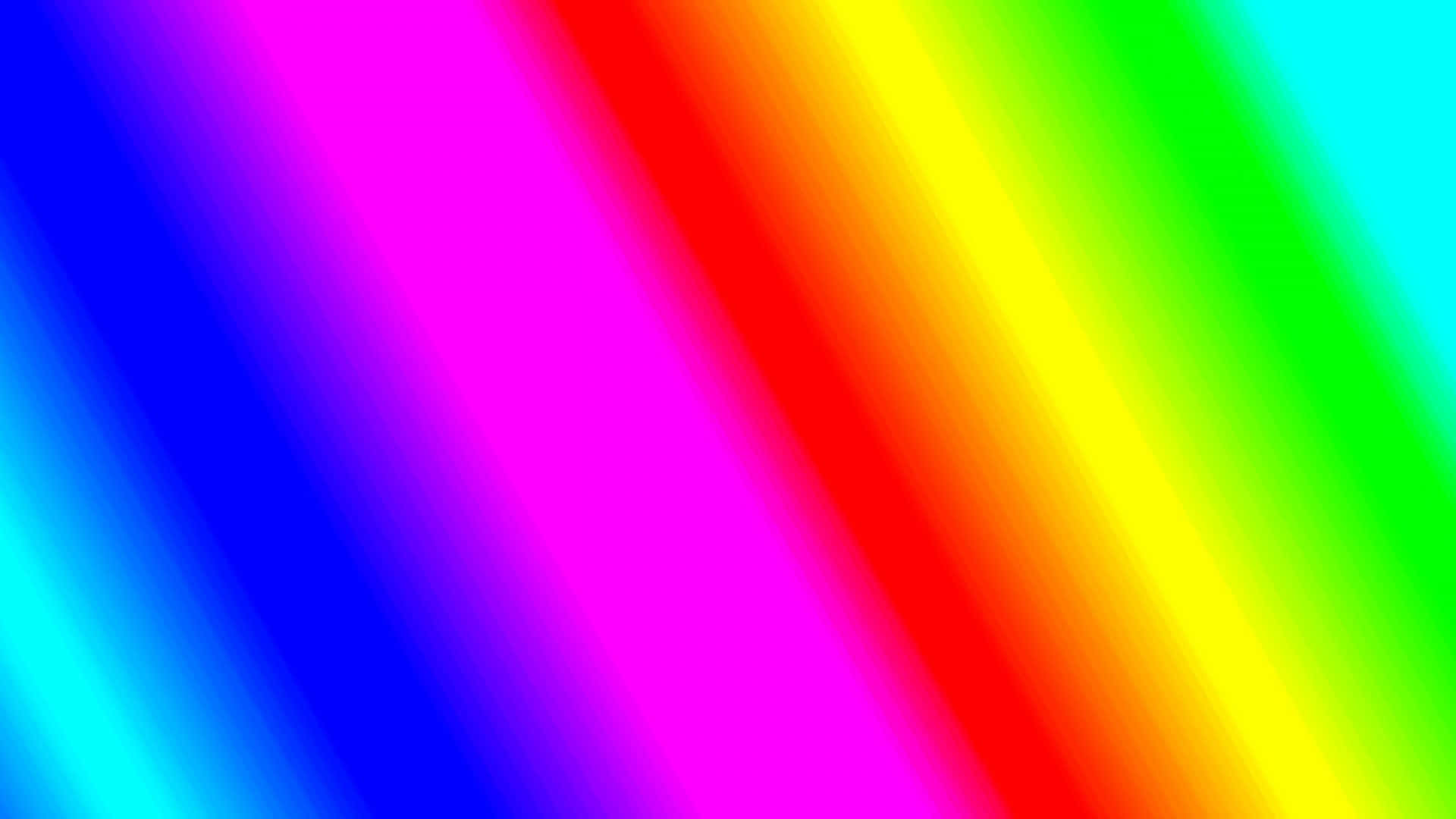 vibrant diagonal rainbow gradient, saturated hues, blue to yellow to green, Full HD Desktop Wallpaper