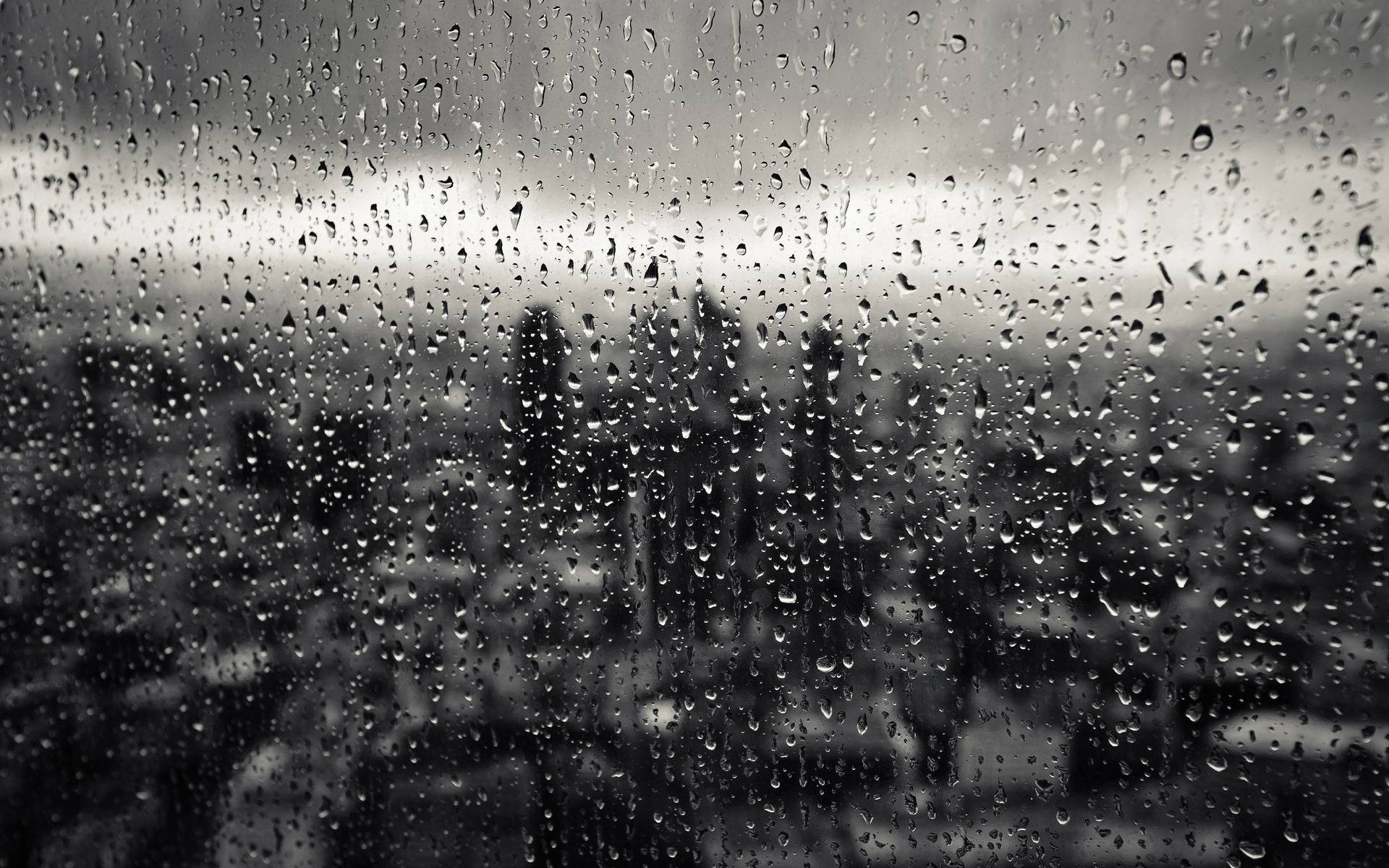 clear glass surface, raindrops, window, Full HD Desktop Wallpaper