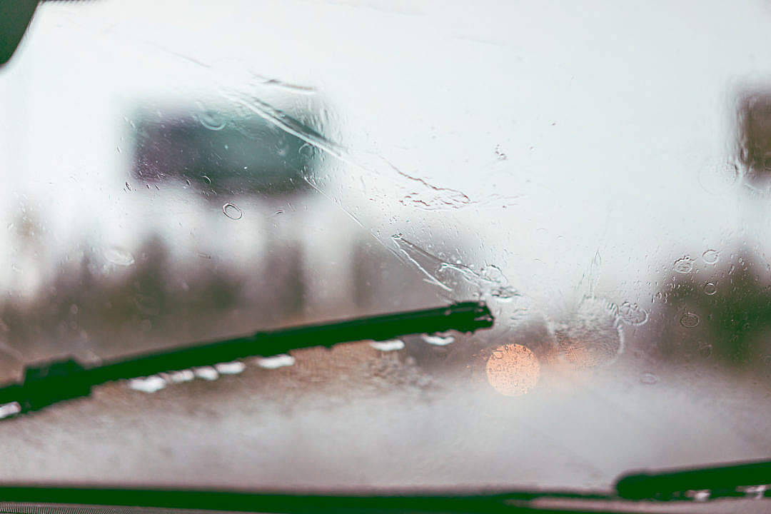 wipers, windshield, raindrops, SD Desktop Wallpaper