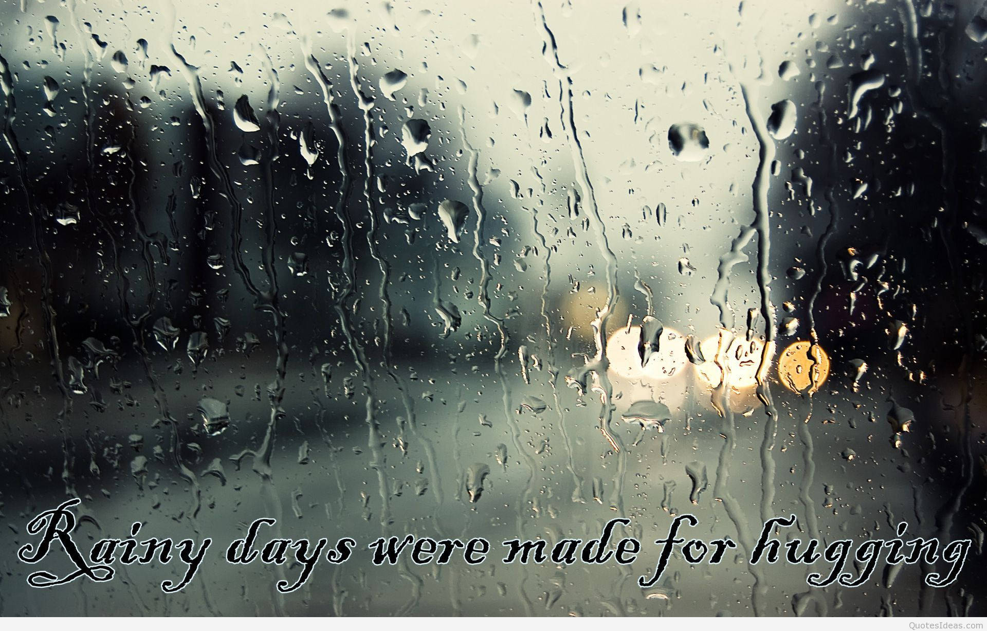Rainy Days, car window, raindrops, Full HD Desktop Wallpaper