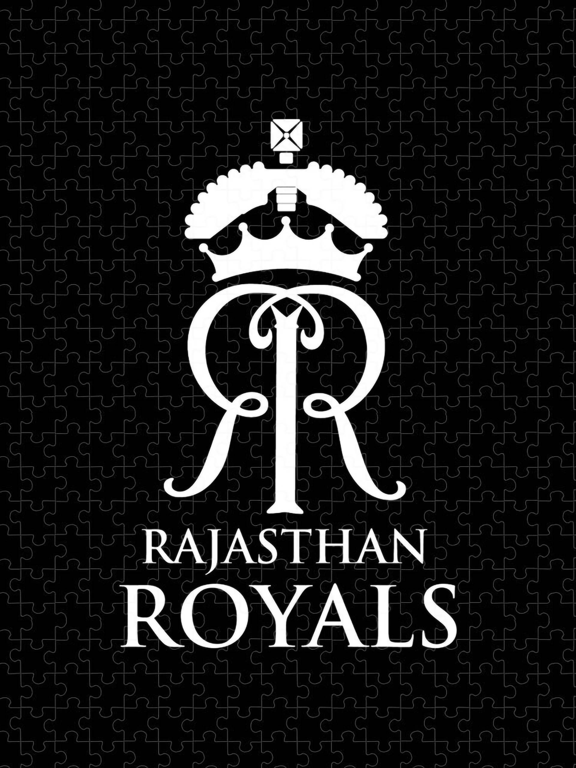 Rajasthan Royals, crown, intertwined R's, 2K Phone Wallpaper