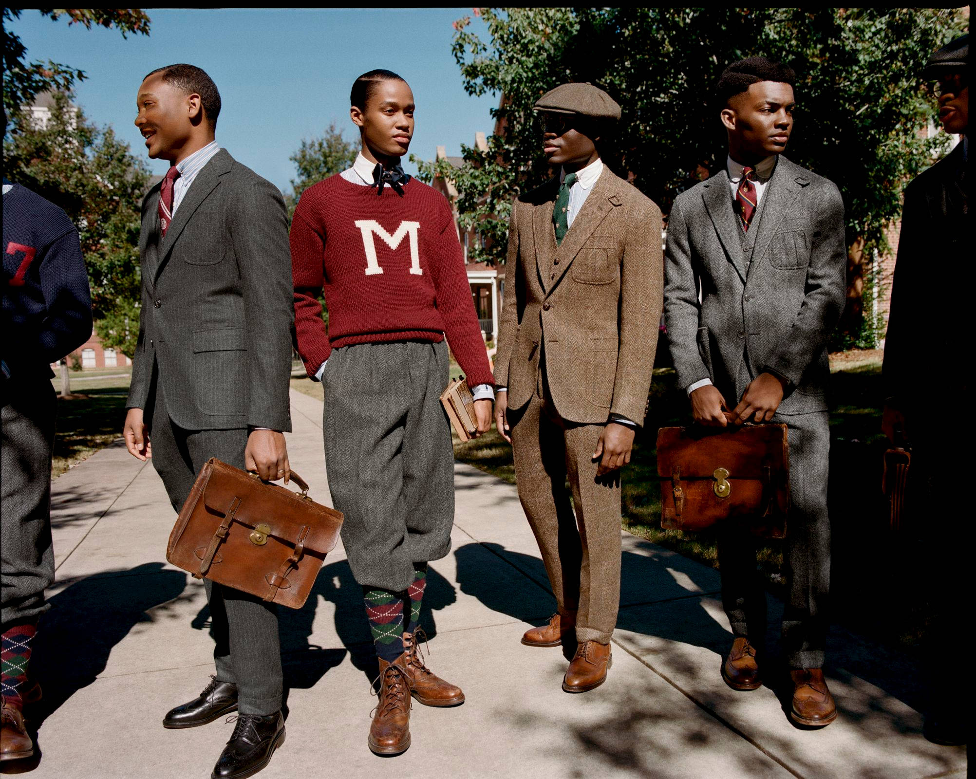Ralph Lauren Corporation, vintage suits, sweaters, Full HD Desktop Wallpaper