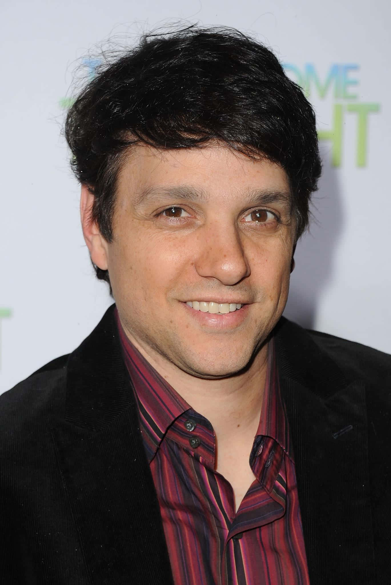 Ralph Macchio, black blazer, red striped shirt, Full HD Phone Wallpaper