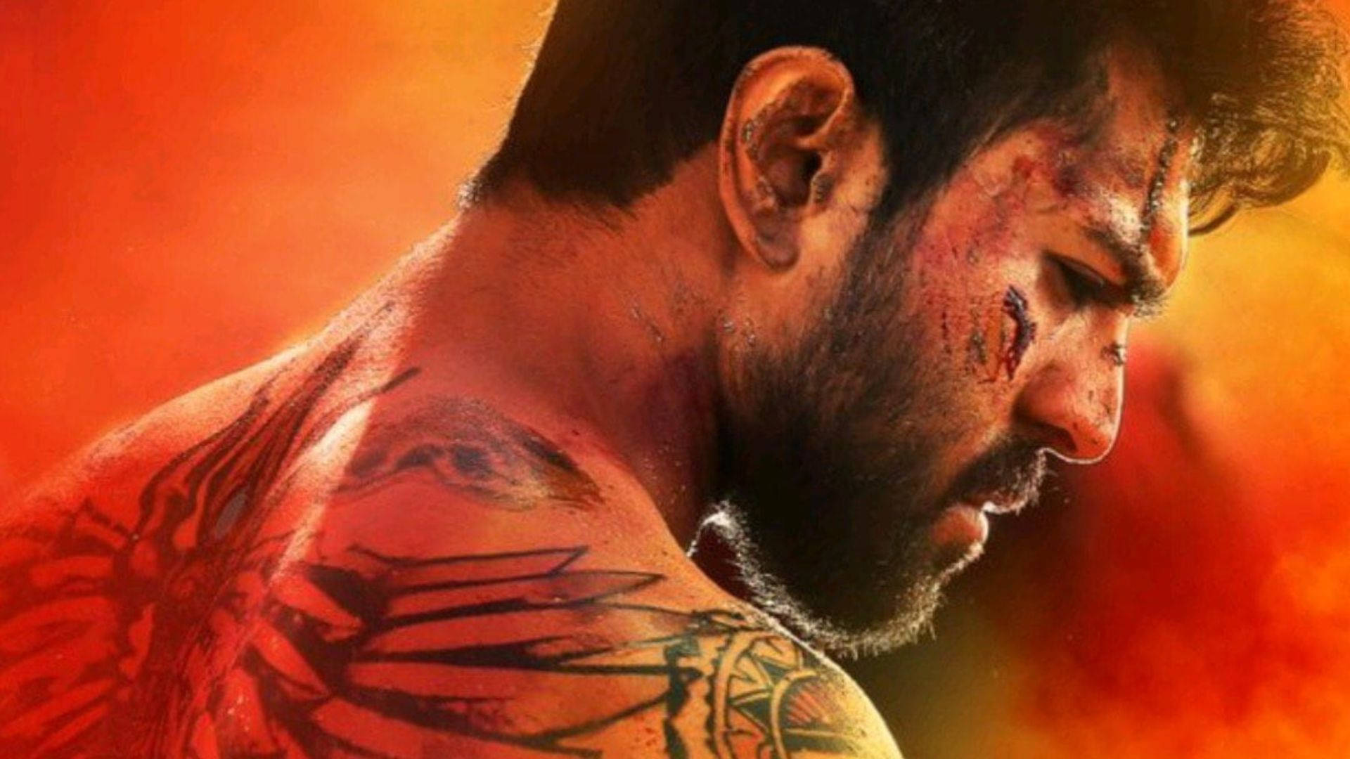 Ram Charan, high definition, back tattoos, Full HD Desktop Wallpaper