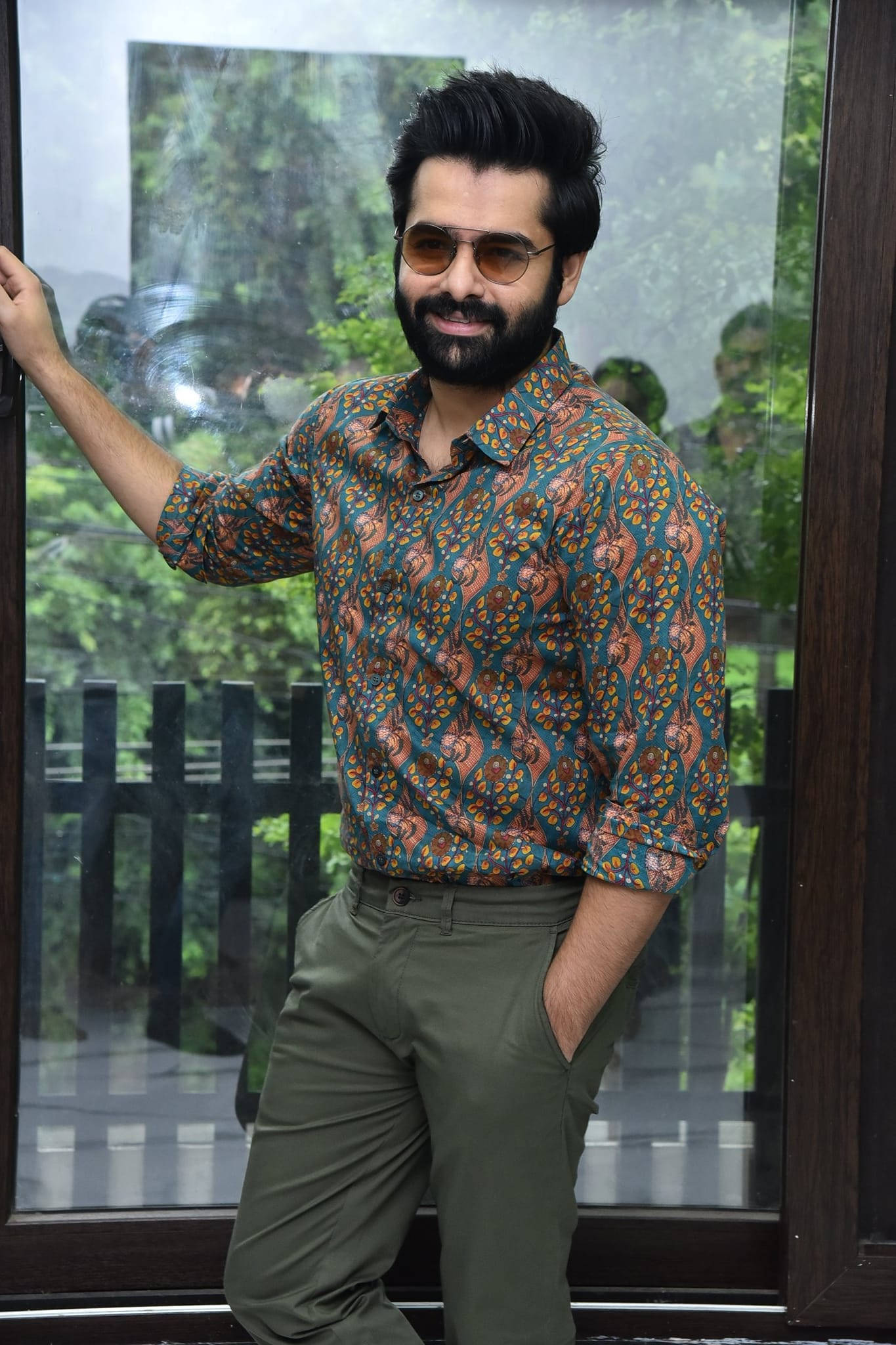 Ram Pothineni, beard, sunglasses, Full HD Phone Wallpaper