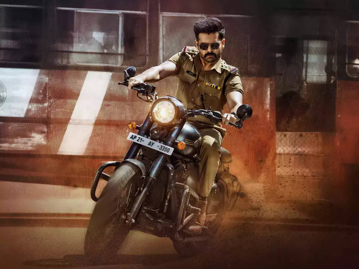 Ram Pothineni, warrior, black motorcycle, SD Desktop Wallpaper