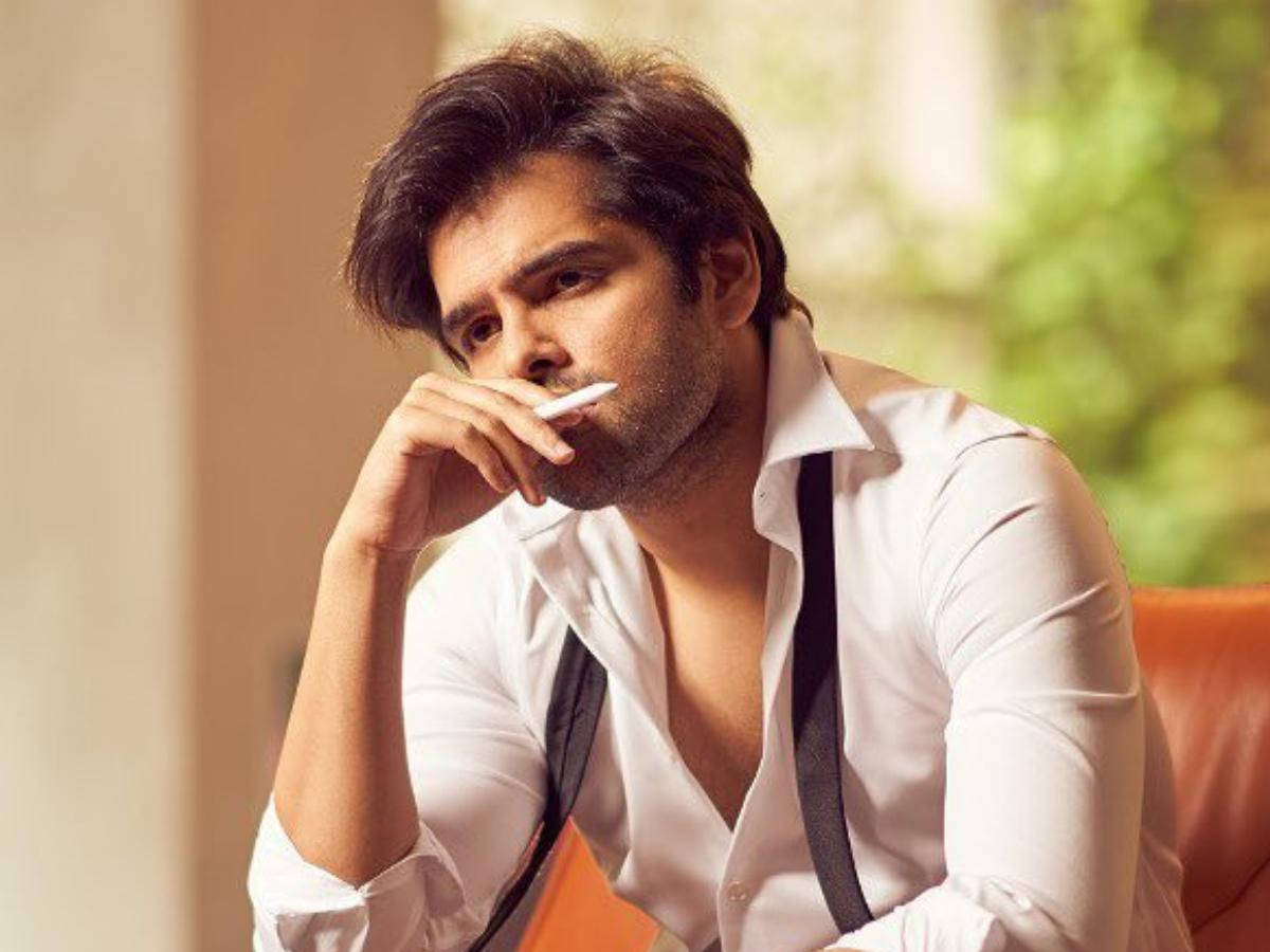 Ram Pothineni, loosened tie, dark hair, SD Desktop Wallpaper