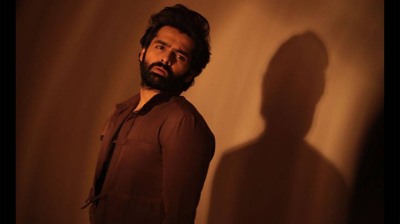 Ram Pothineni, bearded man, brown shirt, HD Desktop Wallpaper