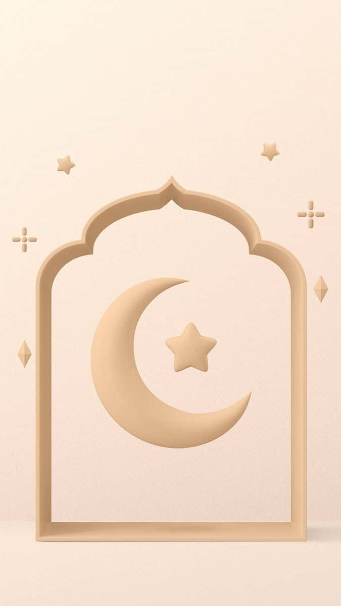 Ramadan, crescent moon, star, SD Phone Wallpaper