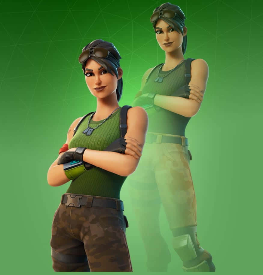 Ramirez, Fortnite, green tactical gear, SD Phone Wallpaper