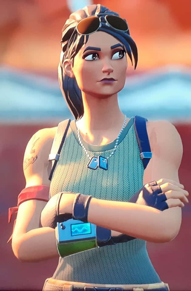Ramirez, Fortnite, goggles, SD Phone Wallpaper