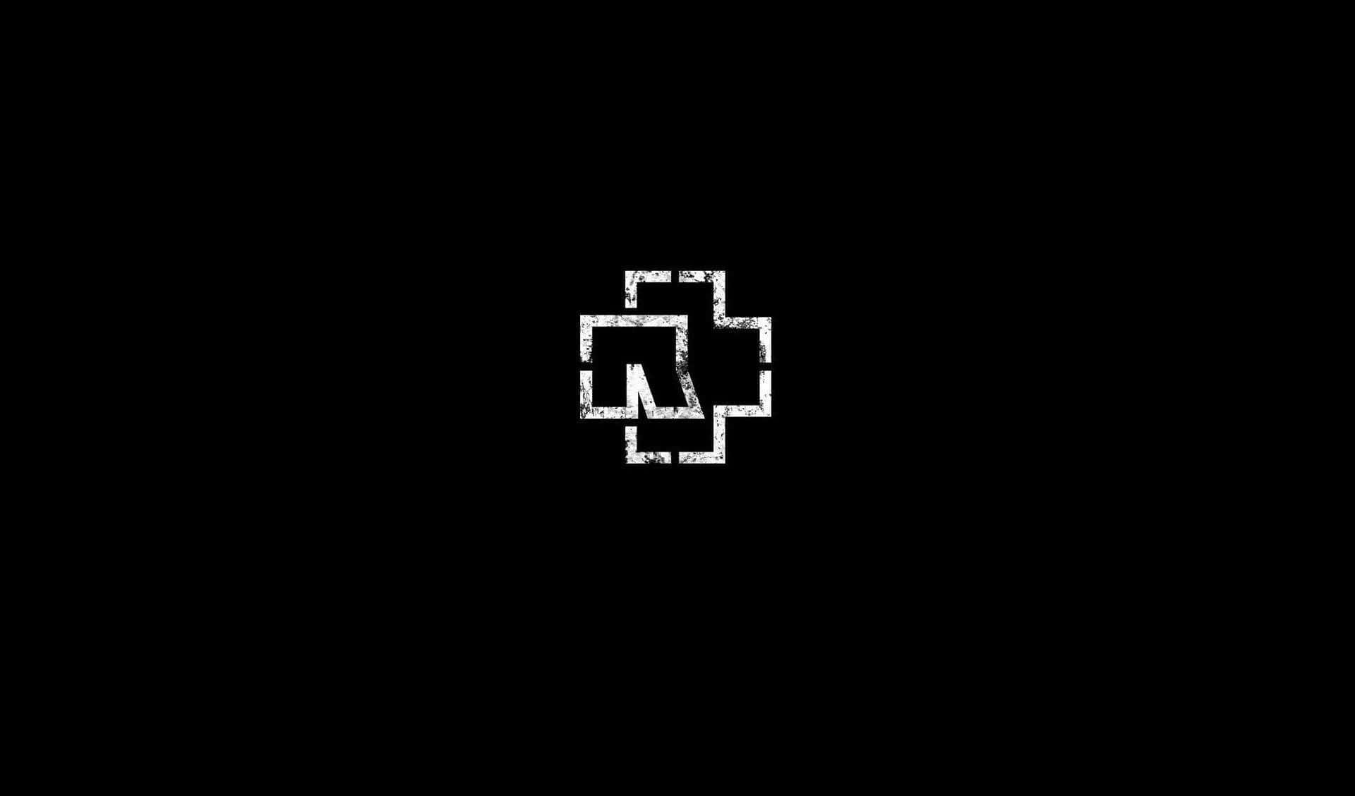 Rammstein, logo, white, Full HD Desktop Wallpaper