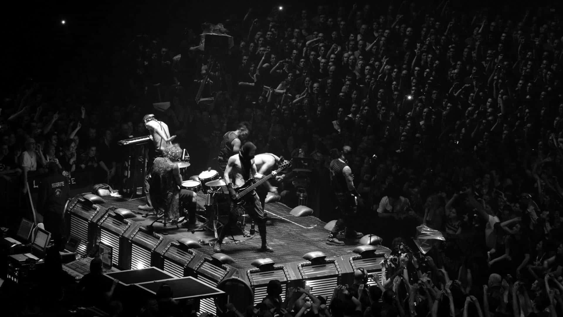 Rammstein, concert, stage, Full HD Desktop Wallpaper