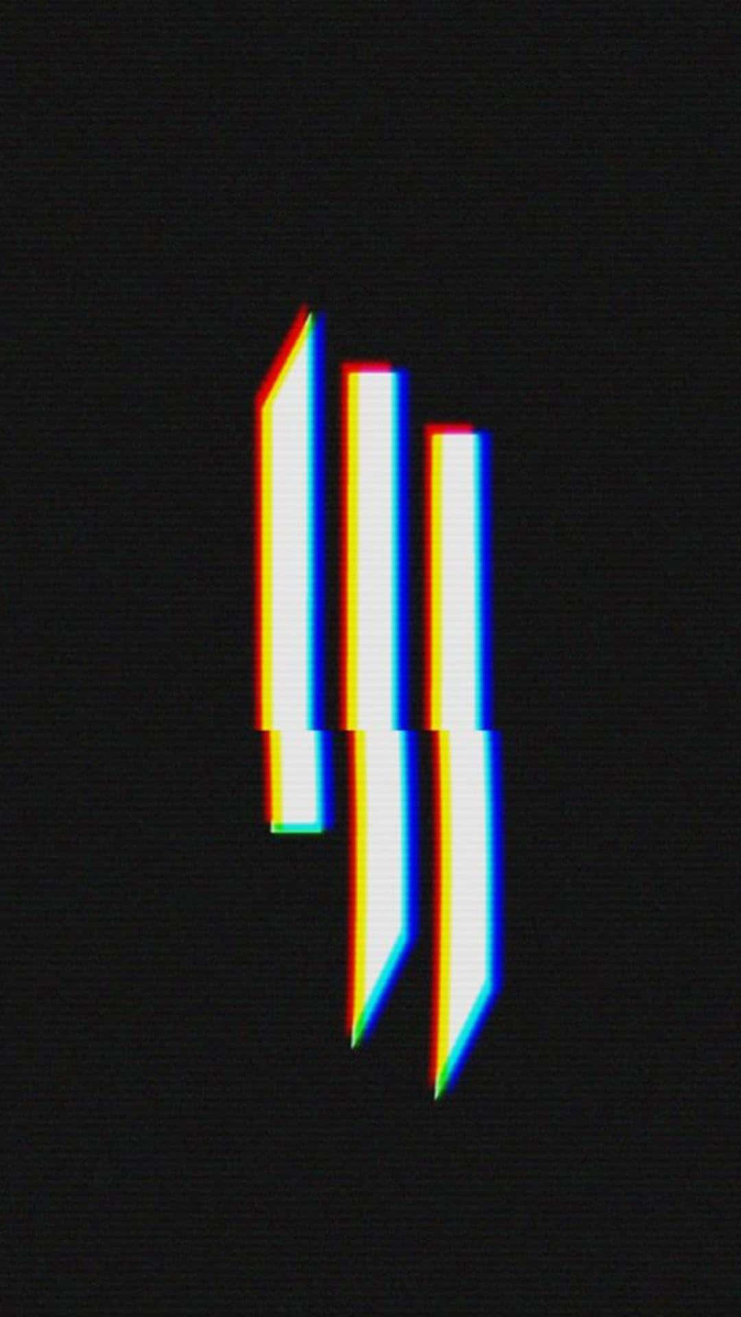 Rammstein, logo, glitch art, Full HD Phone Wallpaper